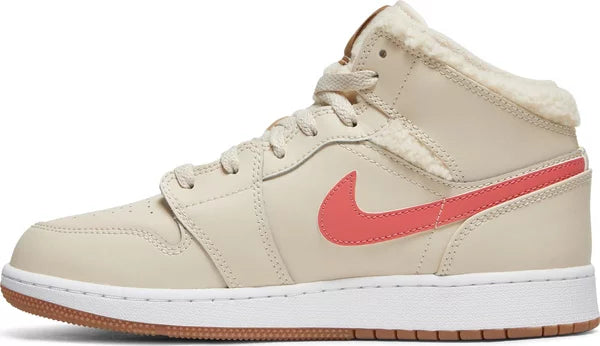 Jordan-1-Mid-Fleece-Pearl-White